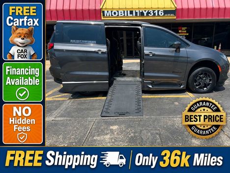 Used Wheelchair Van For Sale: 2020 Chrysler Pacifica Touring L Wheelchair Accessible Van For Sale with a BraunAbility Chrysler Entervan Xi Infloor on it. VIN: 2C4RC1BG1LR140941
