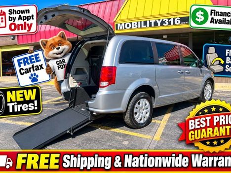 Used Wheelchair Van For Sale: 2015 Dodge Caravan SE Wheelchair Accessible Van For Sale with a ATS ATS Rear Entry on it. VIN: 2C4RDGBG3JR254873