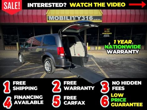 Used Wheelchair Van For Sale: 2016 Dodge Caravan SE Plus Wheelchair Accessible Van For Sale with a ATS ATS Rear Entry on it. VIN: 2C4RDGBG4GR358359