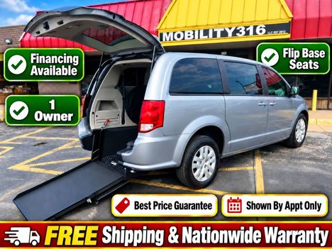 Used Wheelchair Van For Sale: 2018 Dodge Caravan SE Wheelchair Accessible Van For Sale with a ATS ATS Rear Entry on it. VIN: 2C4RDGBG4JR309931