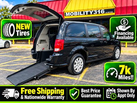 Used Wheelchair Van For Sale: 2017 Dodge Caravan SE Wheelchair Accessible Van For Sale with a ATS ATS Rear Entry on it. VIN: 2C4RDGBG9HR741974