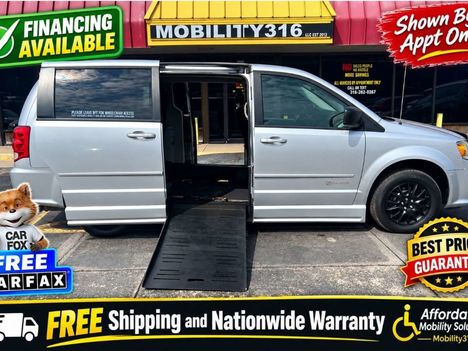 Used Wheelchair Van For Sale: 2011 Dodge Caravan Express Wheelchair Accessible Van For Sale with a BraunAbility Dodge CompanionVan on it. VIN: 2D4RN4DG6BR641821