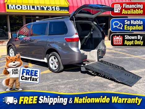 Used Wheelchair Van For Sale: 2018 Toyota Sienna LE Wheelchair Accessible Van For Sale with a Revability TOYOTA SIENNA ADVANTAGE RE on it. VIN: 5TDKZ3DC3JS905173