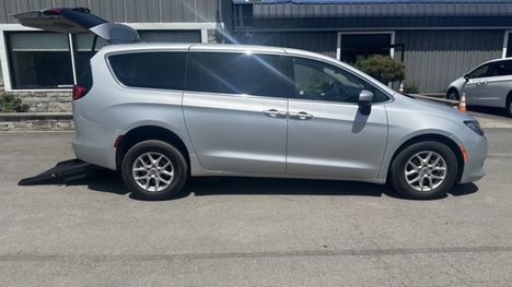 Used Wheelchair Van For Sale: 2023 Chrysler Voyager LX Fleet Wheelchair Accessible Van For Sale with a  on it. VIN: 2C4RC1CG7PR596091