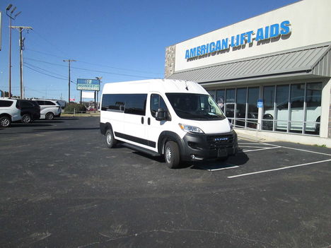 New Wheelchair Van For Sale: 2024 Ram Promaster 2500 SLT High Roof Wheelchair Accessible Van For Sale with a FR Wheelchair Vans Ram Promaster on it. VIN: 3C6LRVDG9RE141393