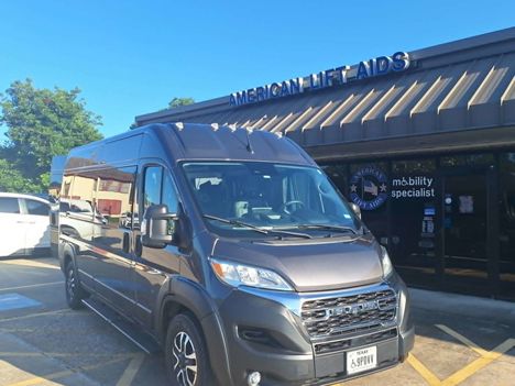 Used Wheelchair Van For Sale: 2023 Ram Promaster 2500 High Roof Wheelchair Accessible Van For Sale with a Non Branded Full Size Van Conversion on it. VIN: 3C6LRVPG3PE513934
