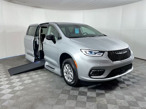New Wheelchair Van For Sale: 2024 Chrysler Pacifica Touring-L Wheelchair Accessible Van For Sale with a VMI Northstar on it. VIN: 2C4RC1BG0RR187502