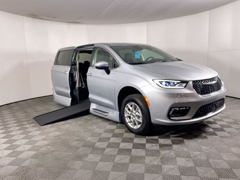 Used Wheelchair Van For Sale: 2023 Chrysler Pacifica Touring L Wheelchair Accessible Van For Sale with a Vantage Mobility Northstar on it. VIN: 2C4RC1BG2PR591589