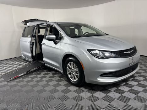 Used Wheelchair Van For Sale: 2023 Chrysler Voyager LX Wheelchair Accessible Van For Sale with a AMS Legend on it. VIN: 2C4RC1CG1PR595924