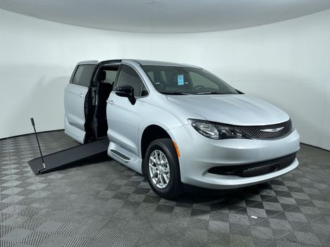 New Wheelchair Van For Sale: 2026 Chrysler Voyager LX Wheelchair Accessible Van For Sale with a Vantage Mobility Northstar E on it. VIN: 2C4RC1CG6TR232724