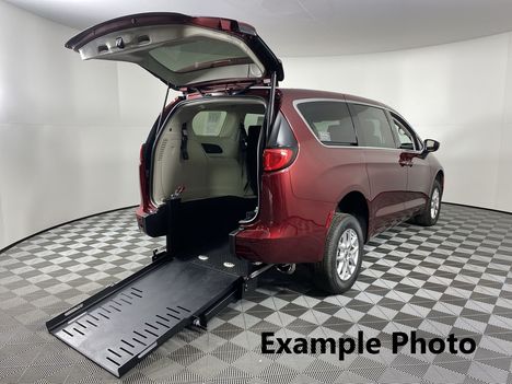 Used Wheelchair Van For Sale: 2023 Chrysler Voyager LX Wheelchair Accessible Van For Sale with a AMS Vans Long Channel Rear Entry on it. VIN: 2C4RC1CGXPR548598