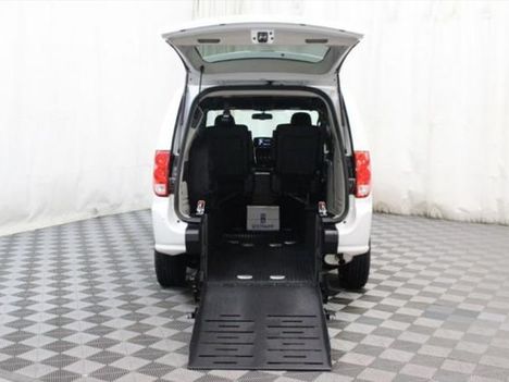 Used Wheelchair Van For Sale: 2017 Dodge Grand Caravan SXT Wheelchair Accessible Van For Sale with a AMS Vans AMS Vans Rear 101 on it. VIN: 2C4RDGCG9HR672959
