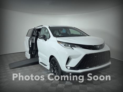 New Wheelchair Van For Sale: 2026 Toyota Sienna AWD XLE Wheelchair Accessible Van For Sale with a Vantage Mobility Northstar on it. VIN: 5TDYSKFC8TS271030
