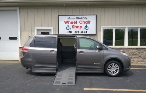Used Wheelchair Van For Sale: 2011 Toyota Sienna XLE Wheelchair Accessible Van For Sale with a BraunAbility - Toyota Rampvan XL on it. VIN: 5TDYK3DCXBS154959