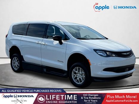 Used Wheelchair Van For Sale: 2026 Chrysler Voyager  Wheelchair Accessible Van For Sale with a BraunAbility Side Entry Ramp In-Floor on it. VIN: 2C4RC1CG2TR274422