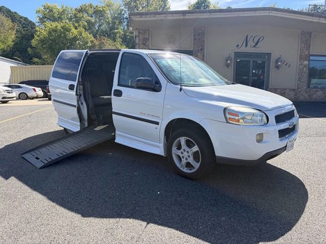 Used Wheelchair Van For Sale: 2006 Chevrolet Uplander LS 4dr Extended Mini Van Wheelchair Accessible Van For Sale with a  on it. VIN: 1GNDV23L16D144542