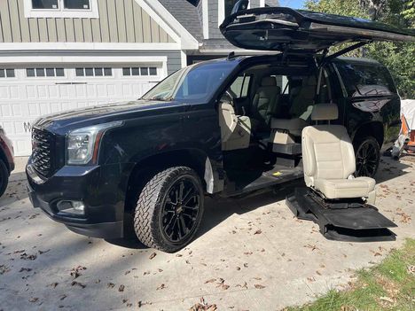 Used Wheelchair Van For Sale: 2017 Gmc Yukon XL Denali Wheelchair Accessible Van For Sale with a AT Conversions on it. VIN: ATCD-9296