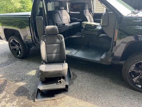Used Wheelchair Van For Sale: 2017 Chevrolet Silverado Lt W 2lt Wheelchair Accessible Van For Sale with a AT Conversions on it. VIN: ATCD-9306
