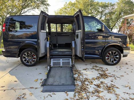 Used Wheelchair Van For Sale: 2023 Gmc Savana Cargo Van 2500 Wheelchair Accessible Van For Sale with a AT Conversions on it. VIN: ATCD-9315