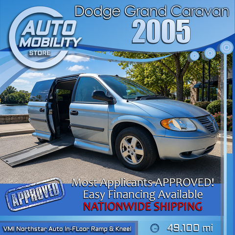 Used Wheelchair Van For Sale: 2005 Dodge Caravan SE Wheelchair Accessible Van For Sale with a VMI - Dodge Northstar on it. VIN: 1D4GP24R55B290992