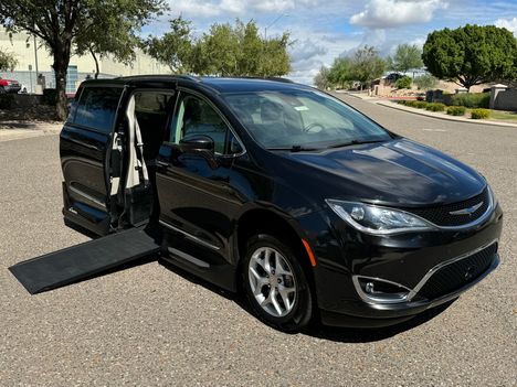 Used Wheelchair Van For Sale: 2018 Chrysler Pacifica Touring L Plus Wheelchair Accessible Van For Sale with a Vantage Mobility VMI Northstar on it. VIN: 2C4RC1EG0JR321280
