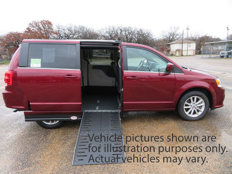 Used Wheelchair Van For Sale: 2019 Dodge Grand Caravan SXT Wheelchair Accessible Van For Sale with a Adaptive Vans Side Entry on it. VIN: 2C4RDGCG4KR566250