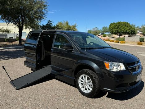 Used Wheelchair Van For Sale: 2016 Dodge Grand Caravan SXT Wheelchair Accessible Van For Sale with a Vantage Mobility VMI Northstar E on it. VIN: 2C4RDGCG6GR373413