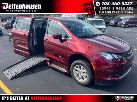 Used Wheelchair Van For Sale: 2022 Chrysler Voyager LX Wheelchair Accessible Van For Sale with a  on it. VIN: 2C4RC1CG9NR211983