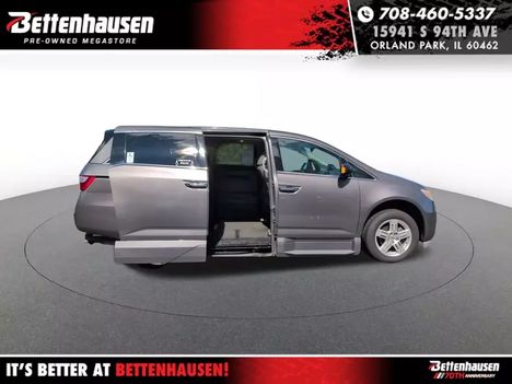 Used Wheelchair Van For Sale: 2011 Honda Odyssey Touring Wheelchair Accessible Van For Sale with a  on it. VIN: 5FNRL5H92BB072773