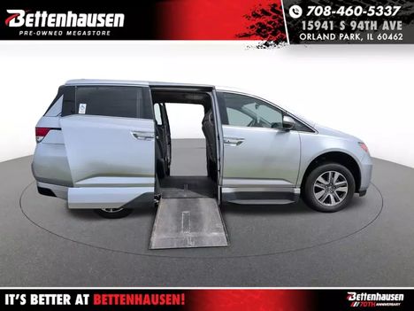 Used Wheelchair Van For Sale: 2015 Honda Odyssey Touring Wheelchair Accessible Van For Sale with a  on it. VIN: 5FNRL5H96FB021976