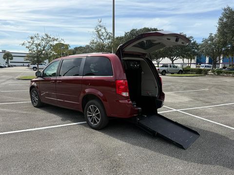 Used Wheelchair Van For Sale: 2017 Dodge Caravan  Wheelchair Accessible Van For Sale with a ATS - ATS Rear Entry on it. VIN: 2C4RDGCG1HR855403