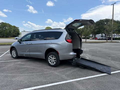 Used Wheelchair Van For Sale: 2021 Chrysler Voyager LXi Wheelchair Accessible Van For Sale with a Freedom Motors - Manual Chrysler Rear Entry on it. VIN: 2C4RC1DG6MR530738