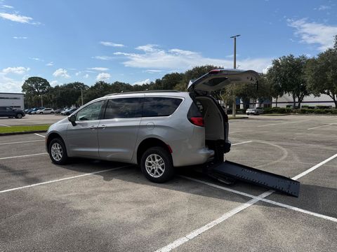 Used Wheelchair Van For Sale: 2021 Chrysler Voyager LXi Wheelchair Accessible Van For Sale with a BraunAbility - Chrysler Manual Rear-Entry on it. VIN: 2C4RC1DG0MR519539
