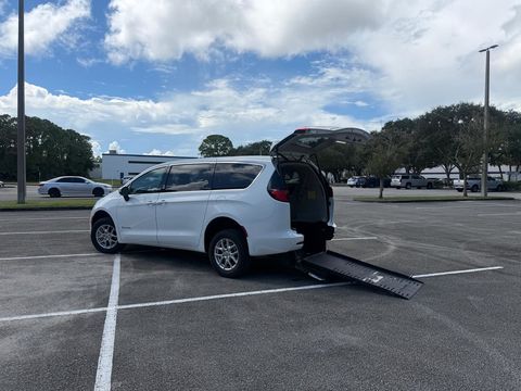Used Wheelchair Van For Sale: 2022 Chrysler Voyager LX Wheelchair Accessible Van For Sale with a BraunAbility - Chrysler Manual Rear-Entry on it. VIN: 2C4RC1CG0NR204307