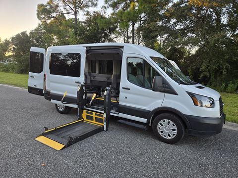 Used Wheelchair Van For Sale: 2019 Ford Transit 350 XL Medium Roof Wheelchair Accessible Van For Sale with a Non Branded - Full Size Van Conversion on it. VIN: 1FBZX2CM6KKA99058