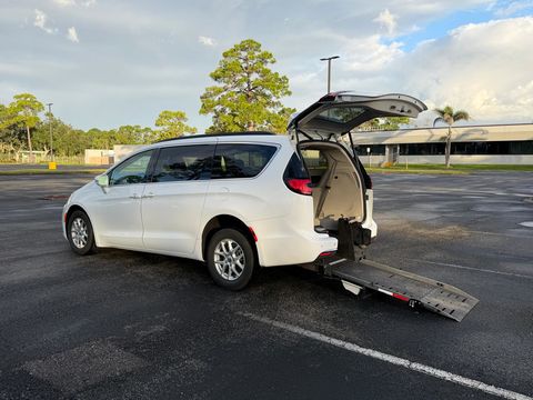 Used Wheelchair Van For Sale: 2022 Chrysler Pacifica Touring L Wheelchair Accessible Van For Sale with a Adaptive Vans - Adaptive Vans Short Rear Entry Wheelchair Van on it. VIN: 2C4RC1BG7NR157794