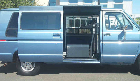 Used Wheelchair Van For Sale: 1991 Ford E-150 Econoline Wheelchair Accessible Van For Sale with a Non Branded - Full Size Van Conversion on it. VIN:  HB41819