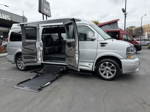Used Wheelchair Van For Sale: 2016 Chevrolet Express 2500 Wheelchair Accessible Van For Sale with a BraunAbility - UVL - Under Vehicle Lift on it. VIN: 1GCWGBFG3G1128825