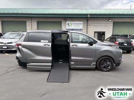 New Wheelchair Van For Sale: 2026 Toyota Sienna XSE AWD Wheelchair Accessible Van For Sale with a VMI Toyota Sienna Hybrid - AWD on it. VIN: 5TDXSKFC1TS245266