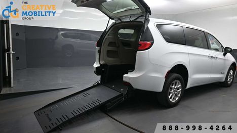 Used Wheelchair Van For Sale: 2024 Chrysler Pacifica Touring L Wheelchair Accessible Van For Sale with a BraunAbility Chrysler Manual Rear-Entry on it. VIN: 2C4RC1BG0RR119135