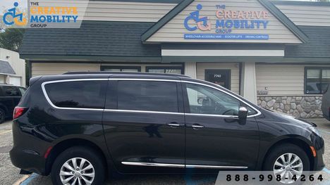 Used Wheelchair Van For Sale: 2017 Chrysler Pacifica Touring-L Wheelchair Accessible Van For Sale with a Freedom Motors Wheelchair Accessible Chrysler Pacifica on it. VIN: 2C4RC1BG6HR683290
