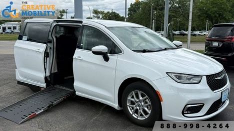 Used Wheelchair Van For Sale: 2023 Chrysler Pacifica Touring L Wheelchair Accessible Van For Sale with a Adaptive Vans Adaptive Vans Side Entry Handicap Van on it. VIN: 2C4RC1BG6PR616252