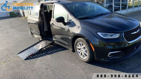Used Wheelchair Van For Sale: 2024 Chrysler Pacifica Touring L Wheelchair Accessible Van For Sale with a Adaptive Vans Adaptive Vans Side Entry Handicap Van on it. VIN: 2C4RC1BG7RR124851