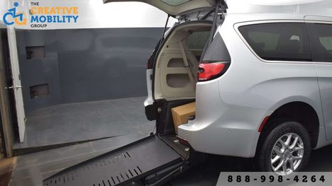 Used Wheelchair Van For Sale: 2024 Chrysler Pacifica Touring L Wheelchair Accessible Van For Sale with a BraunAbility Chrysler Manual Rear-Entry on it. VIN: 2C4RC1BG9RR131798