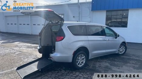 Used Wheelchair Van For Sale: 2024 Chrysler Voyager LX Wheelchair Accessible Van For Sale with a ATS ATS Rear Entry on it. VIN: 2C4RC1CG3RR143251