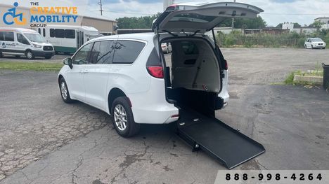 Used Wheelchair Van For Sale: 2023 Chrysler Voyager LX Wheelchair Accessible Van For Sale with a ATS ATS Rear Entry on it. VIN: 2C4RC1CG4PR601814