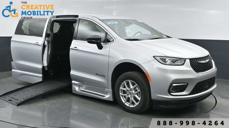 Used Wheelchair Van For Sale: 2024 Chrysler Pacifica Touring Wheelchair Accessible Van For Sale with a VMI Chrysler Pacifica Northstar Access360 by VMI on it. VIN: 2C4RC1FG3RR146923