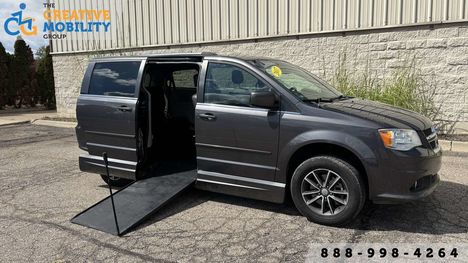 Used Wheelchair Van For Sale: 2017 Dodge Grand Caravan SXT Wheelchair Accessible Van For Sale with a VMI Dodge Northstar E on it. VIN: 2C4RDGCG6HR671266