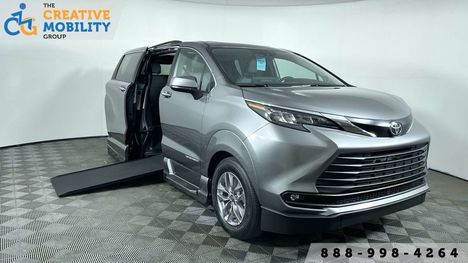 New Wheelchair Van For Sale: 2026 Toyota Sienna XLE Wheelchair Accessible Van For Sale with a VMI Toyota Sienna Hybrid - AWD on it. VIN: 5TDYSKFC6TS239676