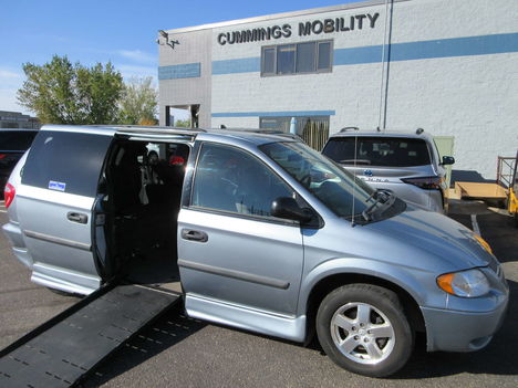 Used Wheelchair Van For Sale: 2006 Dodge Grand Caravan C/V Wheelchair Accessible Van For Sale with a Rollx Vans Rollx Fold Out Dodge on it. VIN: 1D4GP24R86B600523